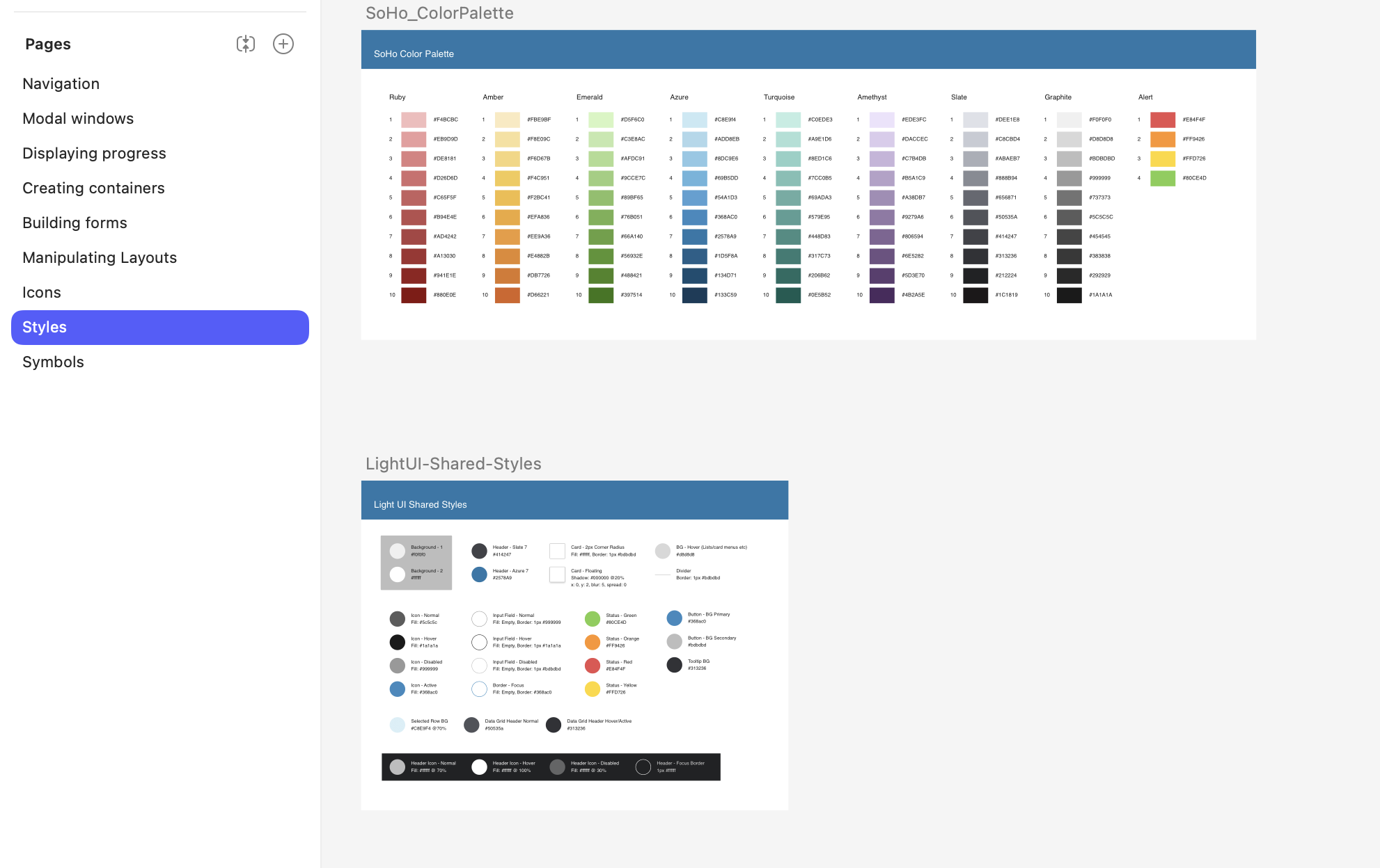 Components library 2018