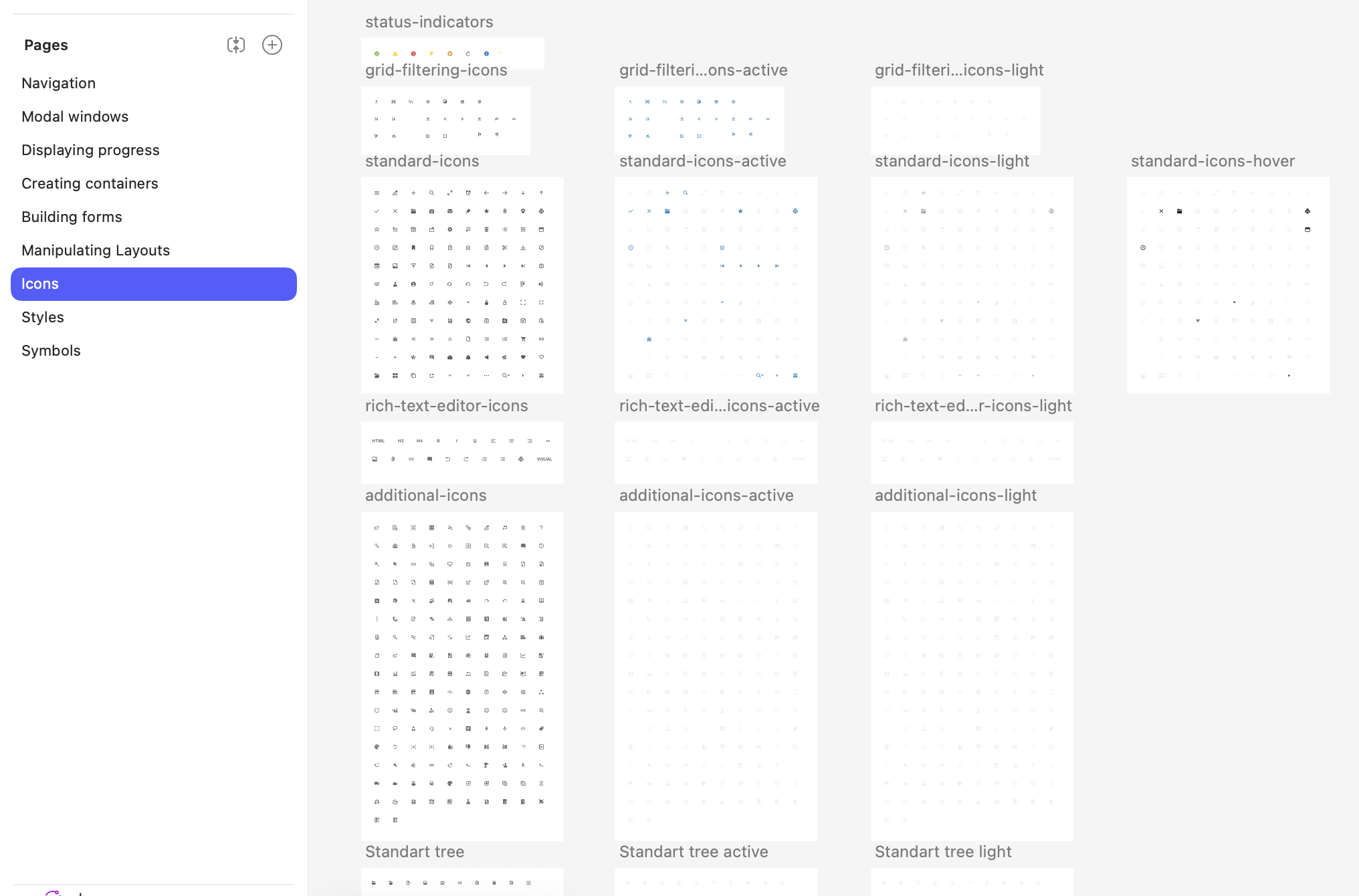 Components library 2019