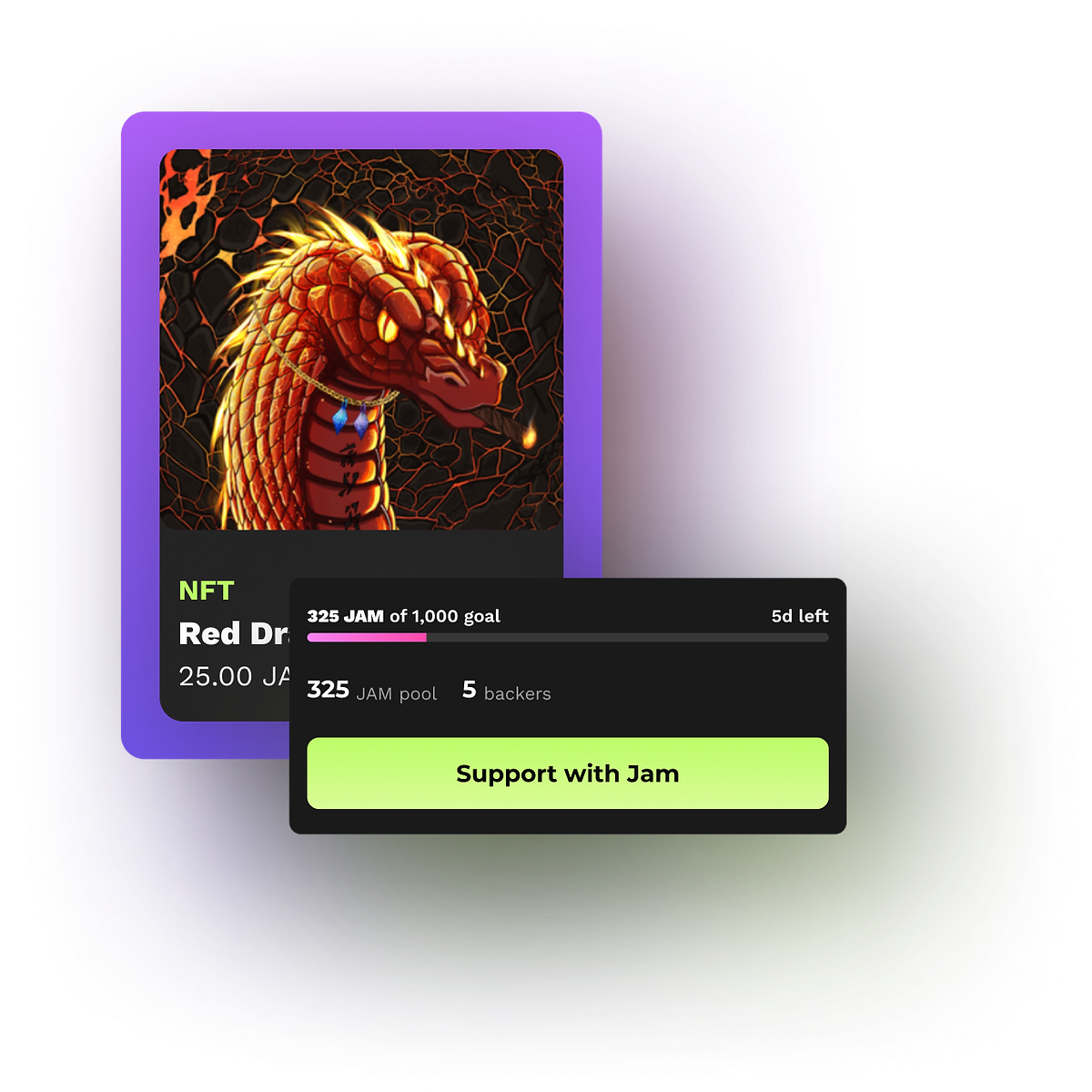 Geojam creator profile on mobile